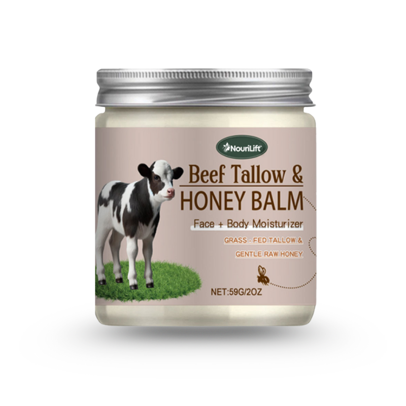 NouriLift™ | Beef Tallow & Manuka Honey Balm for Skin Firming
