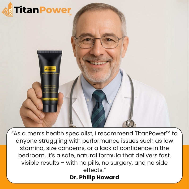 TitanPower™ | Natural Penis Enlargement Cream