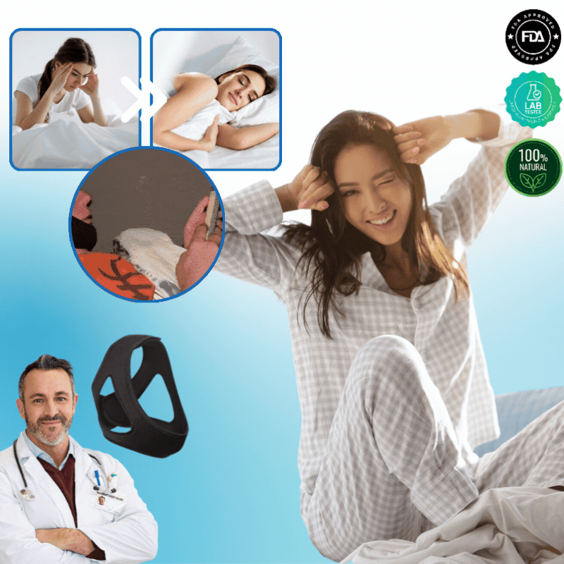 SleepEase™ | Anti-Snoring & Sleep Improvement Band