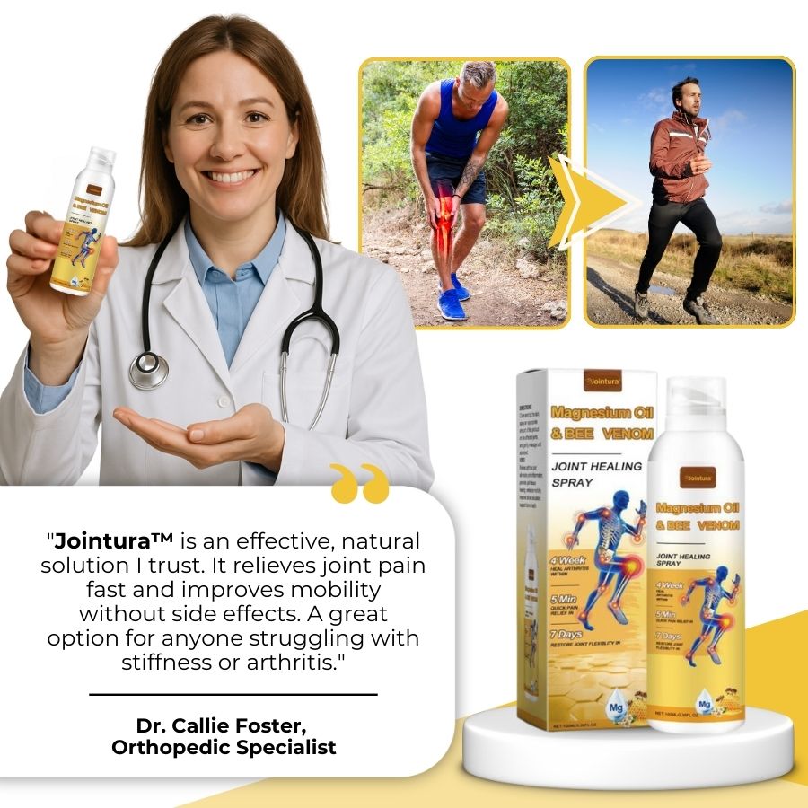 Jointura™ | Magnesium Oil & Bee Venom Joint Healing Spray