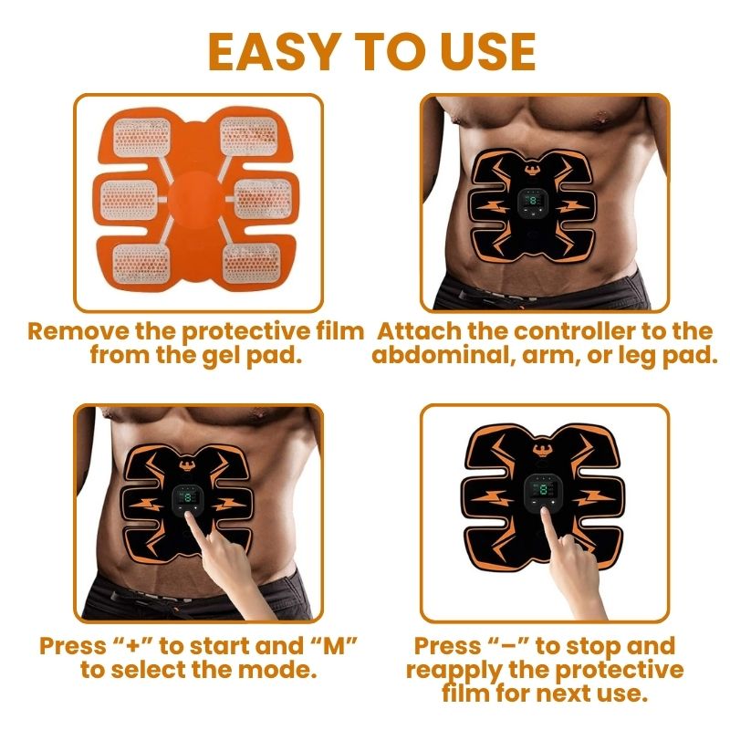 CoreFlex™ | EMS Ab Trainer Body Pad