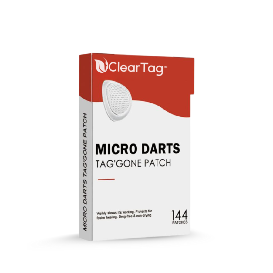ClearTag™ | Micro Darts Tag Gone Patch