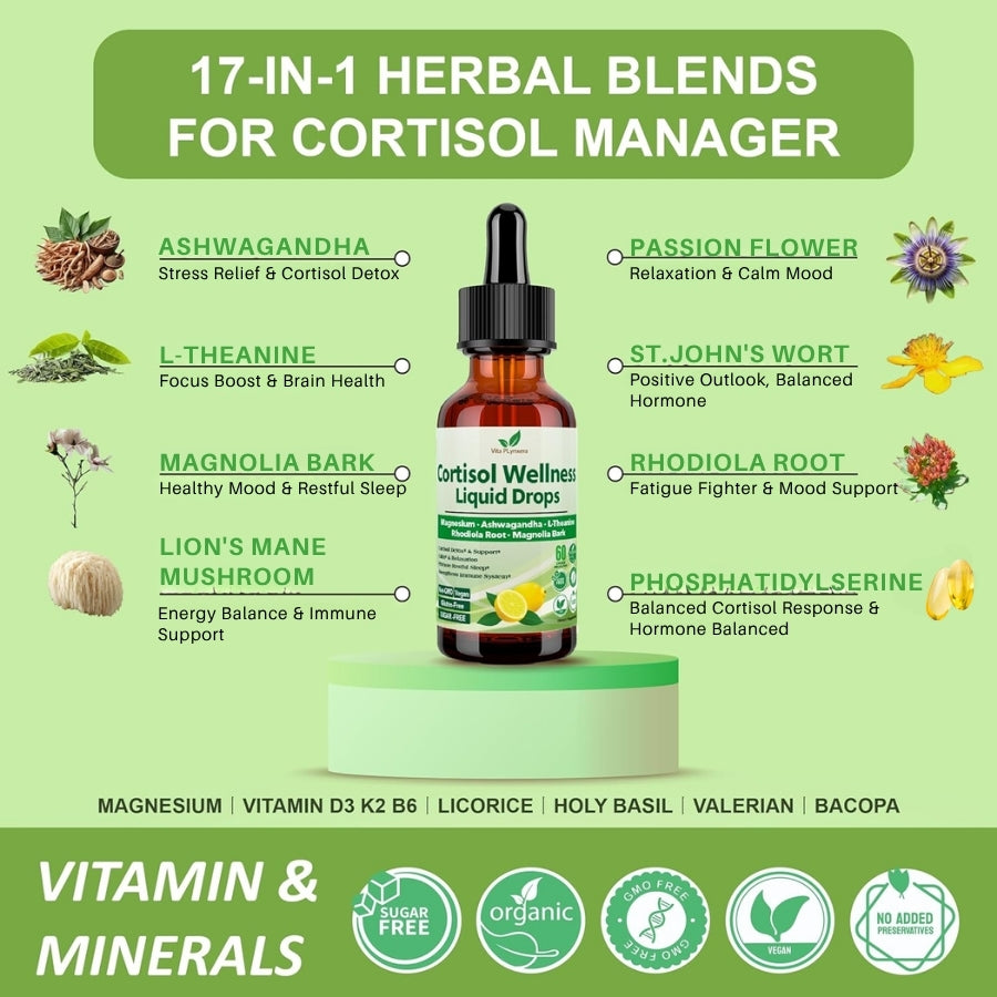 Seloria™ | Cortisol Wellness Liquid Drops