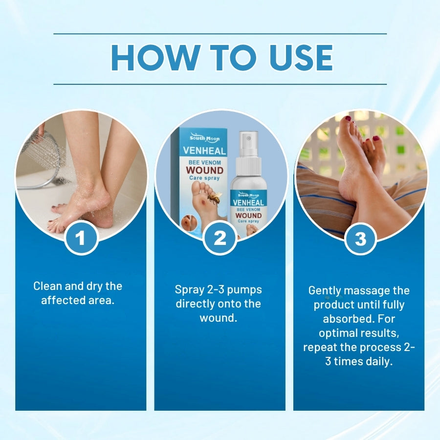DiaCure™ | VenHeal Bee Venom Diabetic Wound Spray