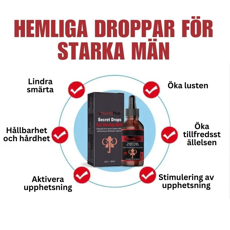 ManligPlus™ | Hemliga Droppar för Starka Män