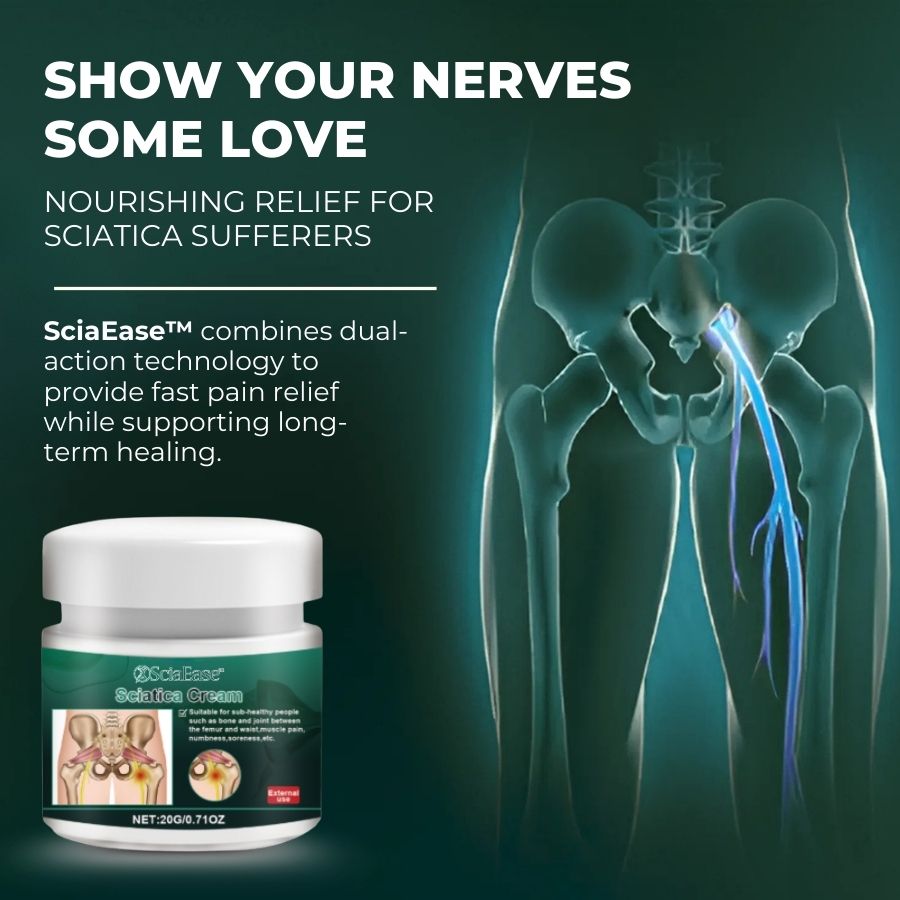 SciaEase™ | Natural Sciatica Cream