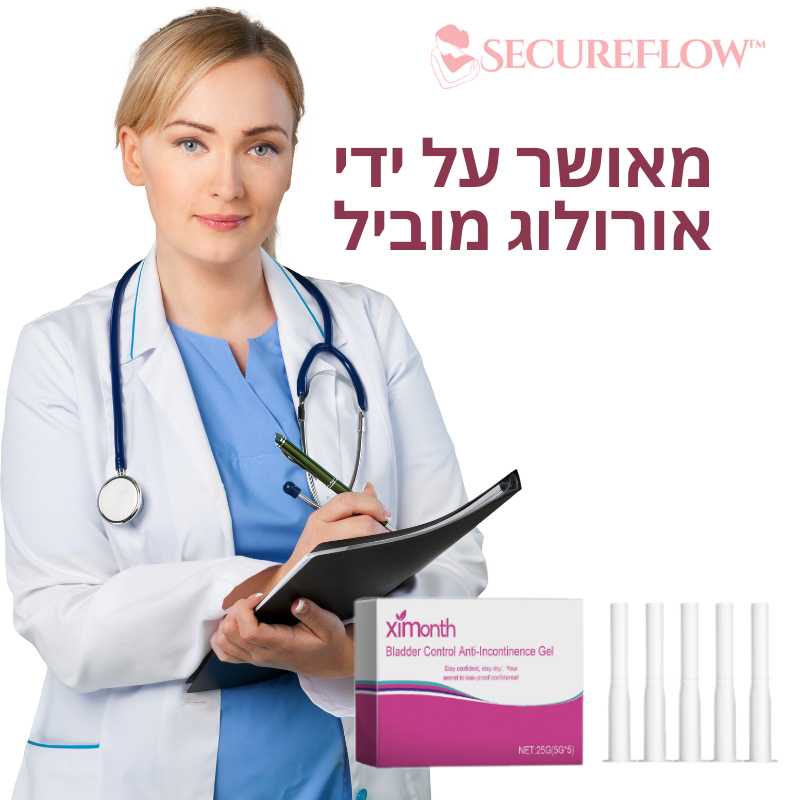 SecureFlow™ | מניעת בריחת שתן בשימוש אחד בלבד!