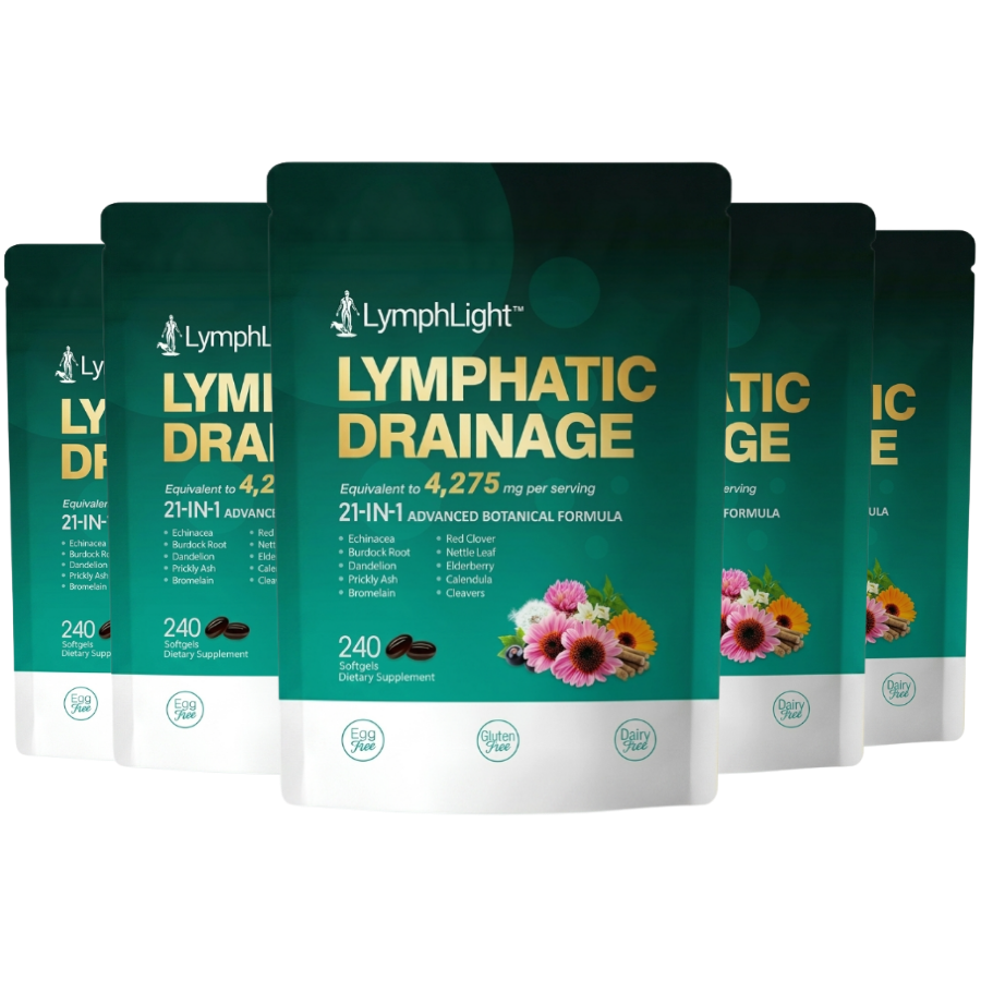 LymphLight™ | Natural Lymphatic Support Softgels