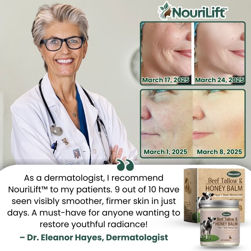 NouriLift™ | Beef Tallow & Manuka Honey Balm for Skin Firming