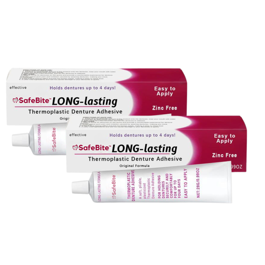 SafeBite™ | Denture Adhesive Cream