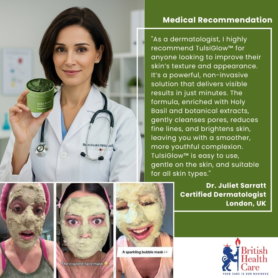 TulsiGlow™ | Holy Basil Bubble Mask