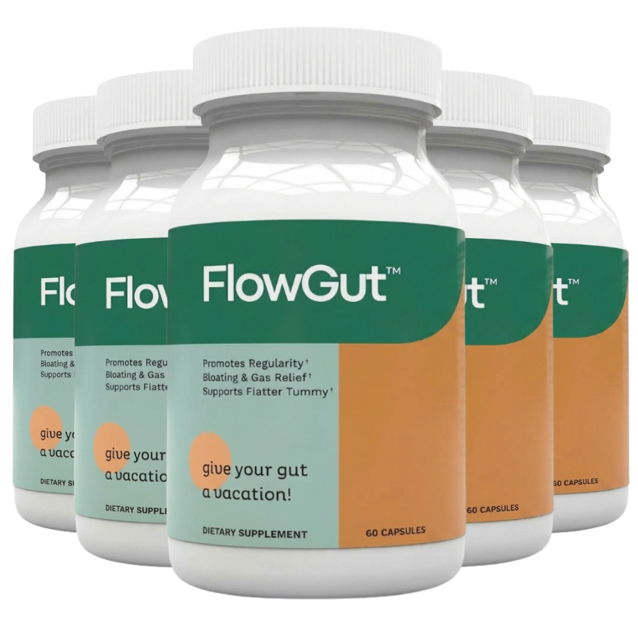 FlowGut™ | Digestive Support Capsules