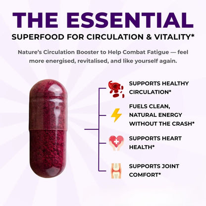 BeetPulse™ | Organic Beetroot Capsule