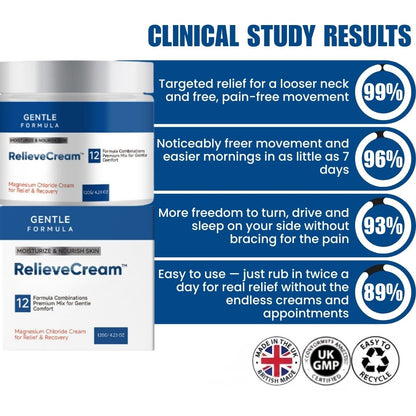 RelieveCream™ | Magnesium Chloride Cream for Relief and Recovery