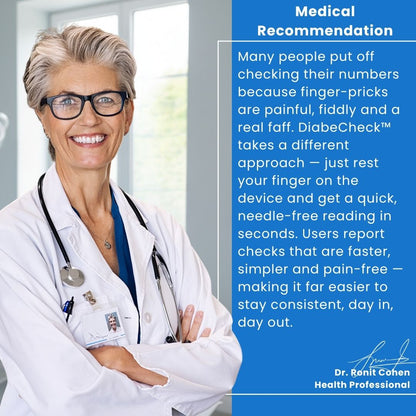 DiabeCheck™ | Blood Glucose Monitor