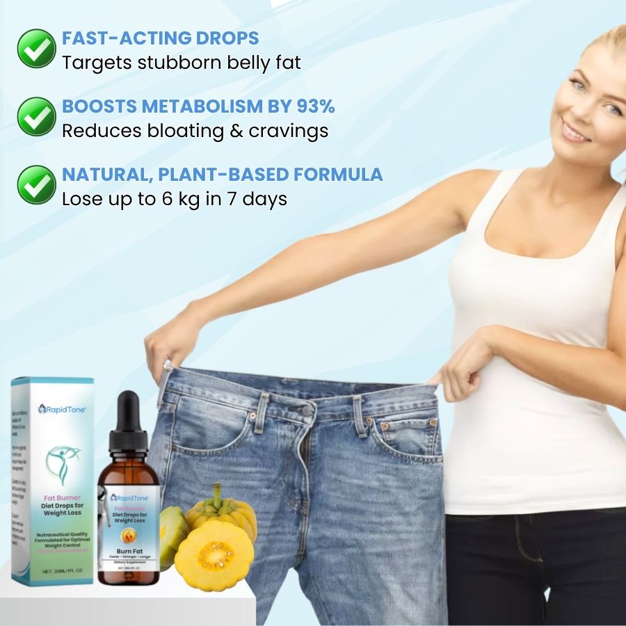 RapidTone™ | Fat Burning Diet Drops for Weight Loss