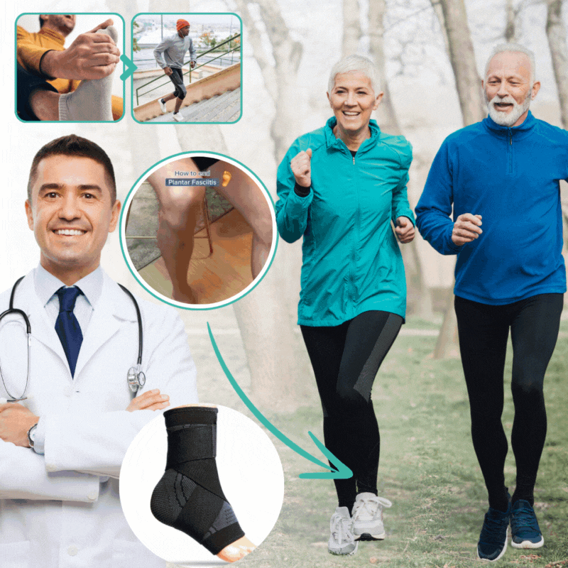 PlantarSupport™ | Plantar Fasciitis Brace with Support Strap
