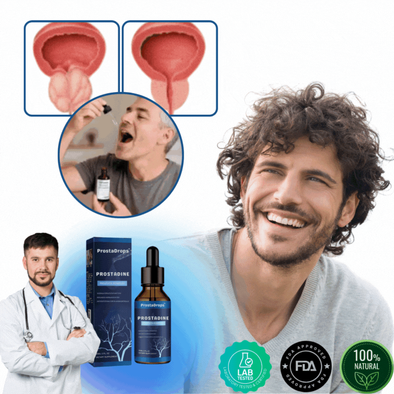 ProstaDrops™ | Drinkable Drops for Prostate Function Support