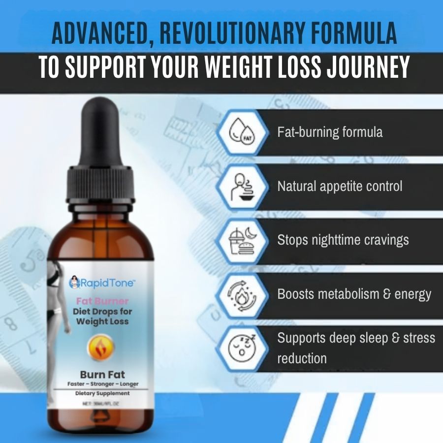 RapidTone™ | Fat Burning Diet Drops for Weight Loss