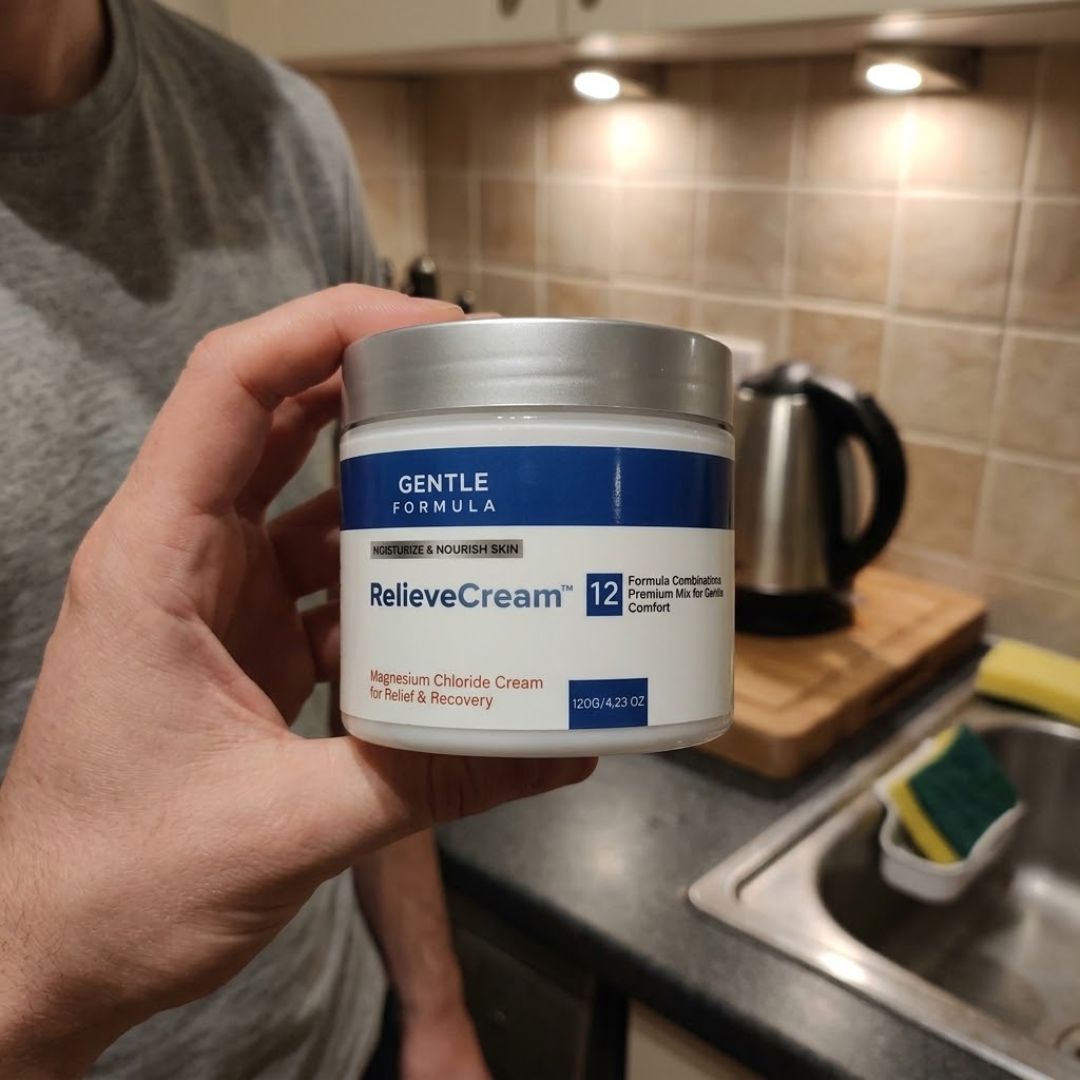 RelieveCream™ | Magnesium Chloride Cream for Relief and Recovery