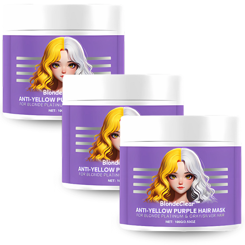 BlondeClear™ | Anti-Yellowing Hair Mask