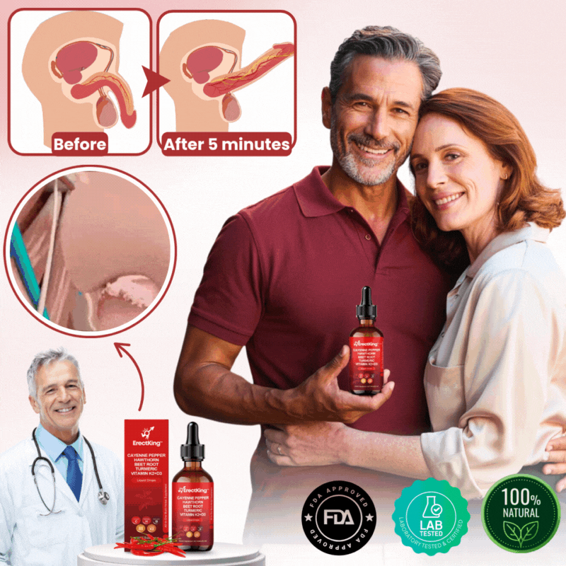 ErectKing™ | Cayenne Drops for Men’s Vitality