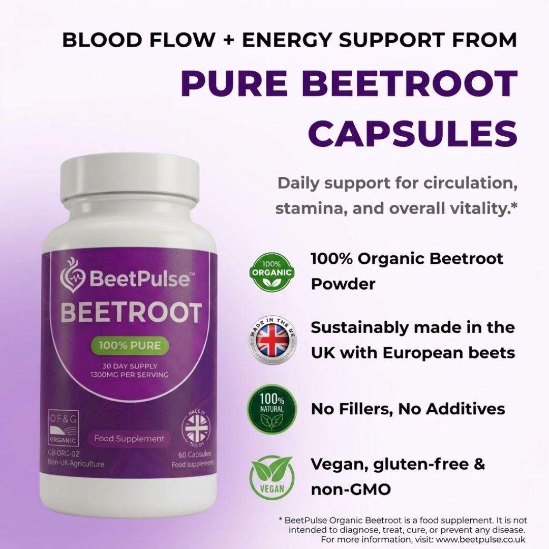 BeetPulse™ | Organic Beetroot Capsule