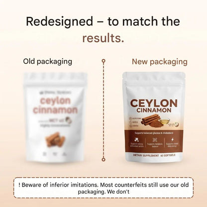 CeylonCinnamon™ | True Ceylon Cinnamon, 7,200mg Equivalent, with MCT Oil