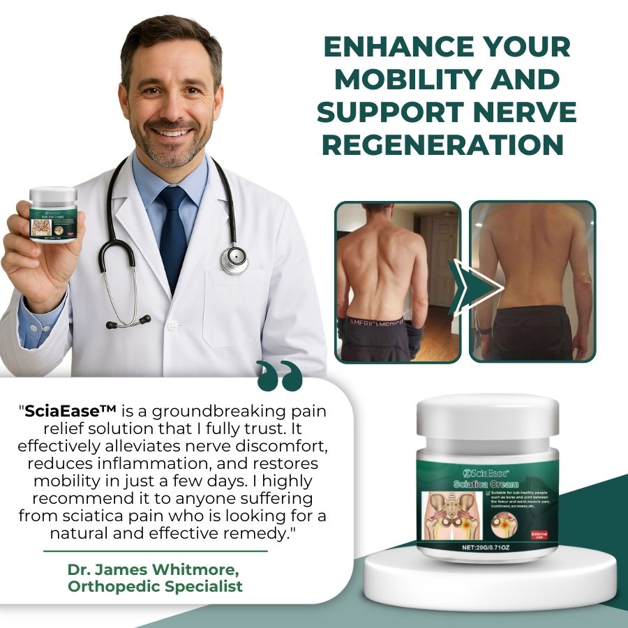 SciaEase™ | Natural Sciatica Cream