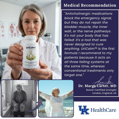 UriCalm™ | Natural Bladder Control Capsules