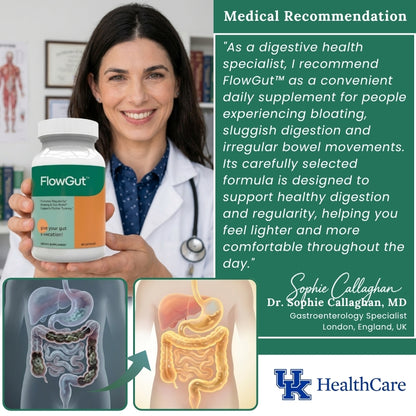 FlowGut™ | Digestive Support Capsules
