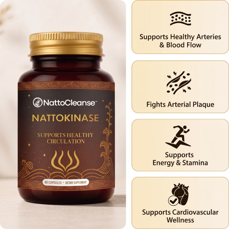 NattoCleanse™ | The First 5,000 FU Nattokinase