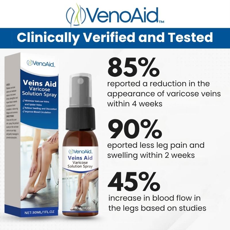 VenoAid™ | Varicose Vein Solution Spray
