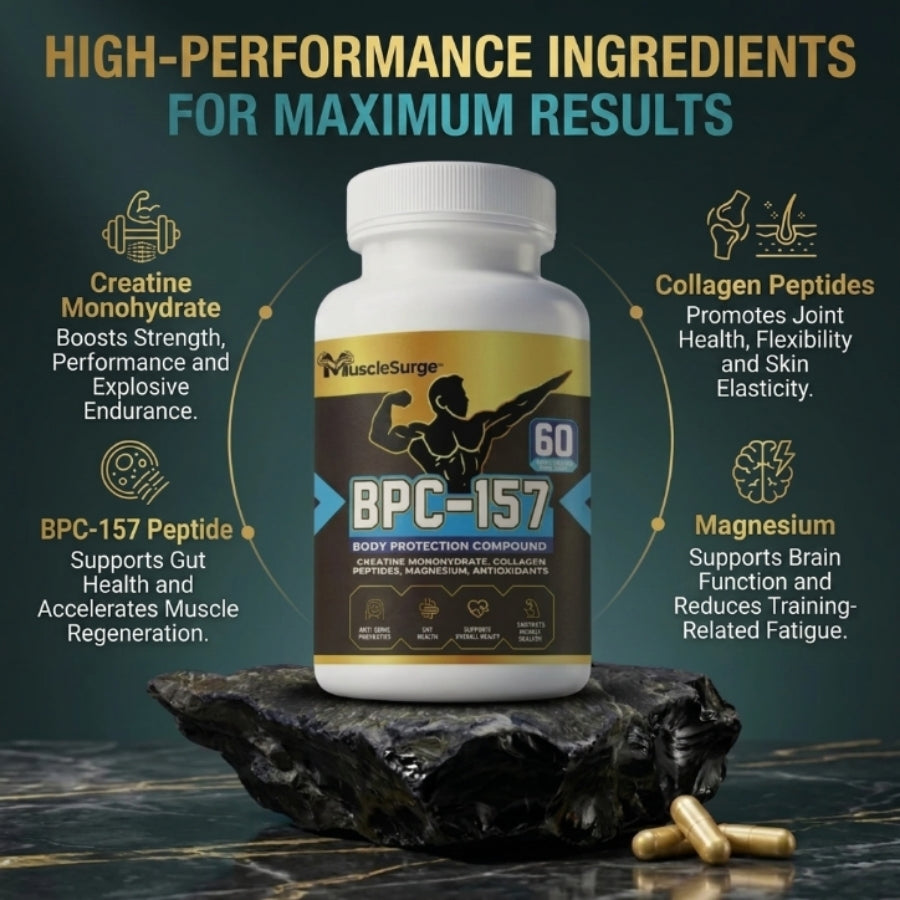 MuscleSurge™ | Muscle-Building Capsules