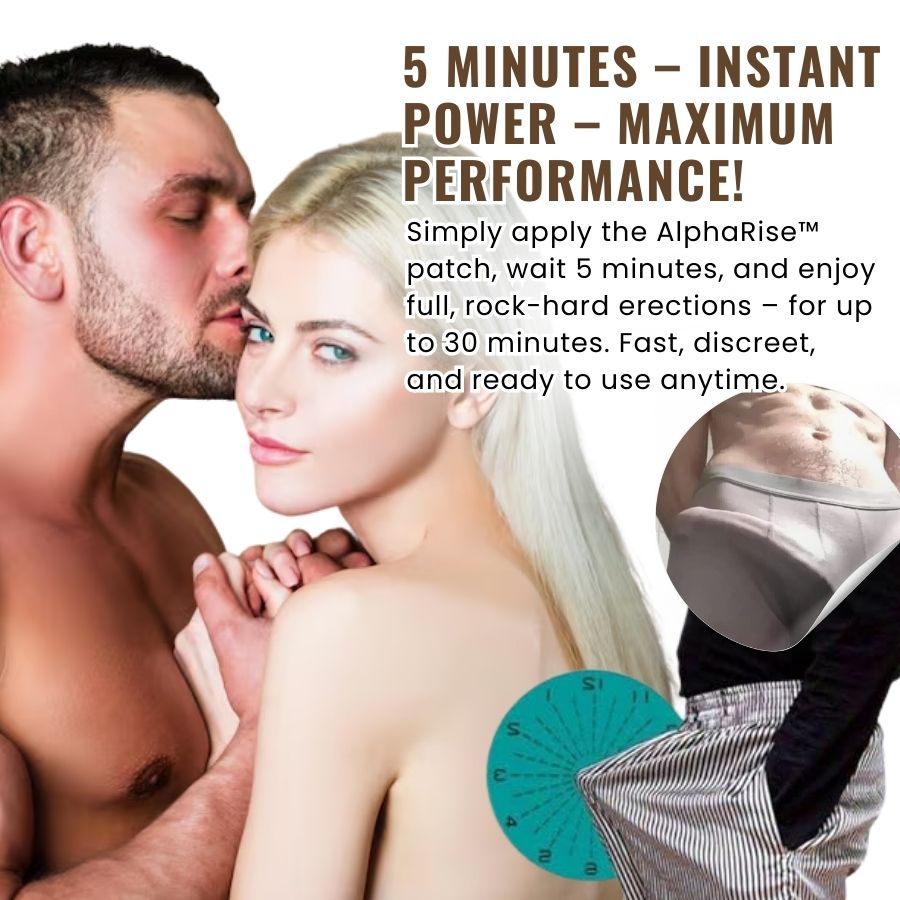 AlphaRise™ | Erection Stimulation Patch