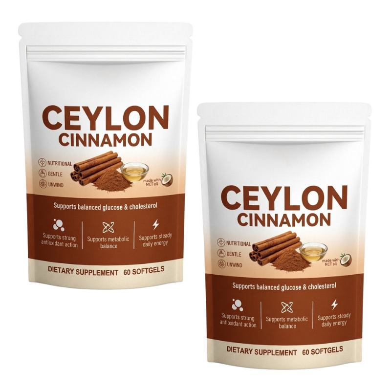 CeylonCinnamon™ | True Ceylon Cinnamon, 7,200mg Equivalent, with MCT Oil