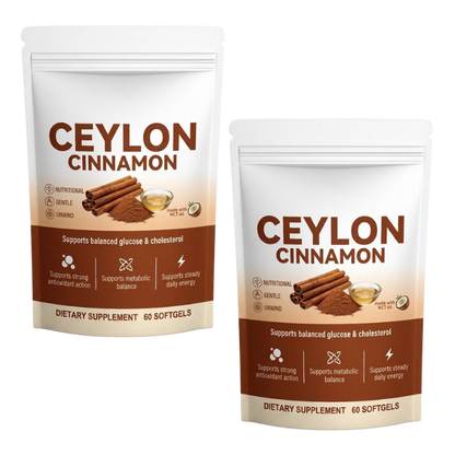 CeylonCinnamon™ | True Ceylon Cinnamon, 7,200mg Equivalent, with MCT Oil