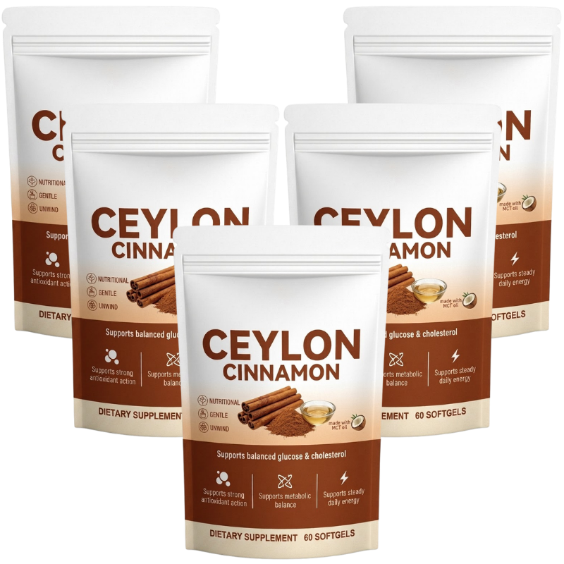 CeylonCinnamon™ | True Ceylon Cinnamon, 7,200mg Equivalent, with MCT Oil