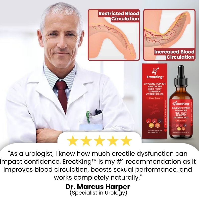 ErectKing™ | Cayenne Drops for Men’s Vitality