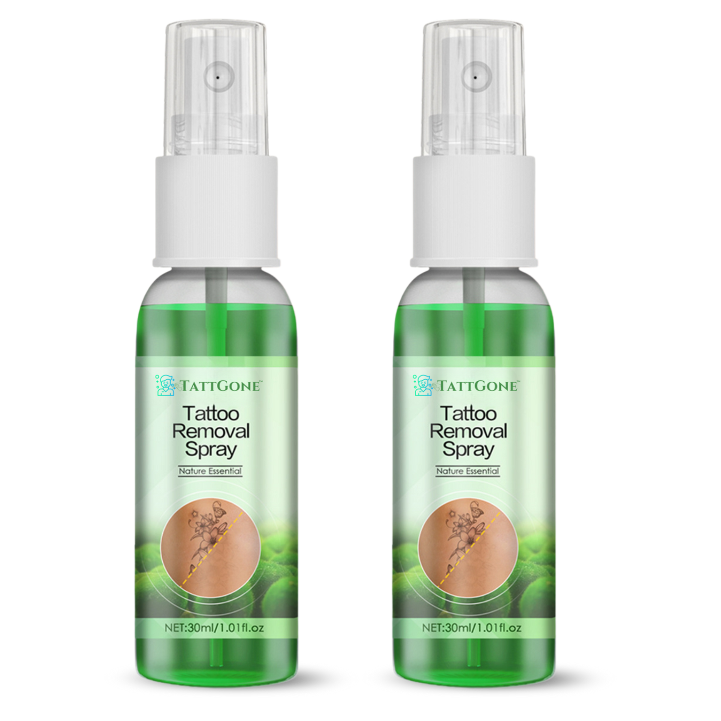 TattGone™ Spray Bottle | 99% Tattoo Ink Removed!