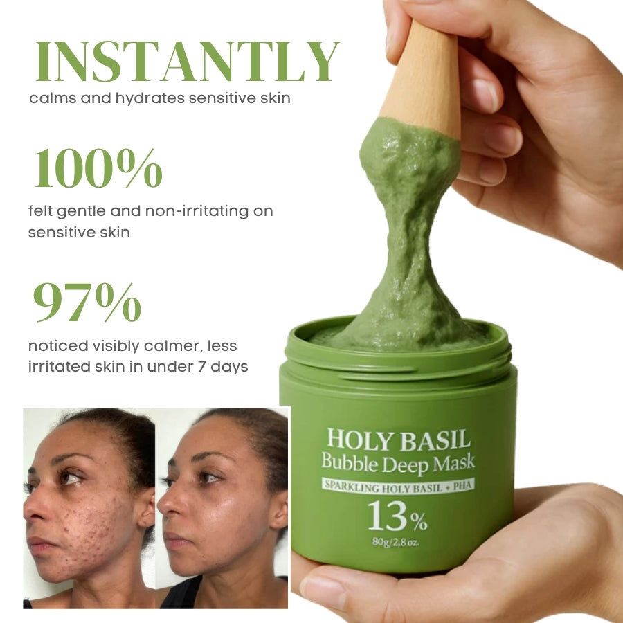TulsiGlow™ | Holy Basil Bubble Mask