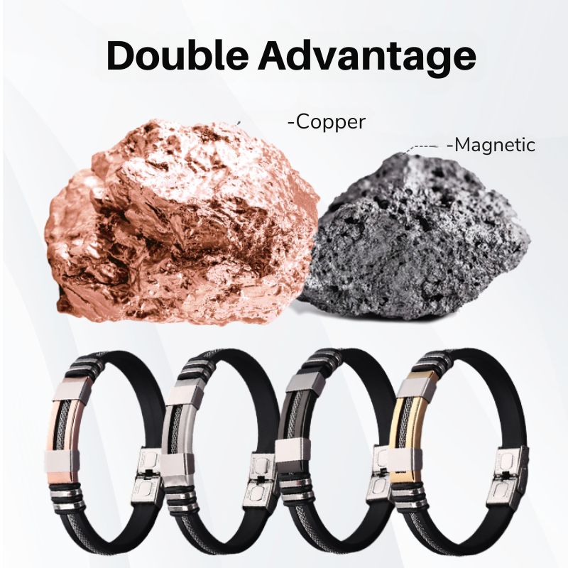 ProstateBoost™ Band | Magnetic Copper Wristband