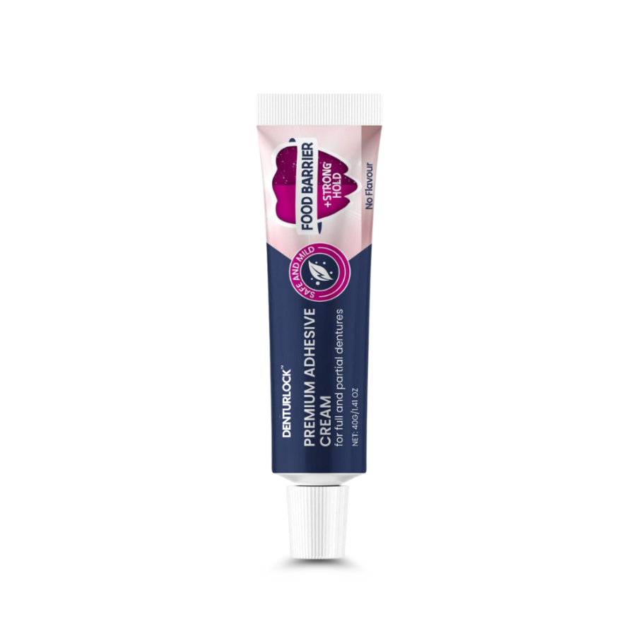 DenturLock™ | Premium Adhesive Cream