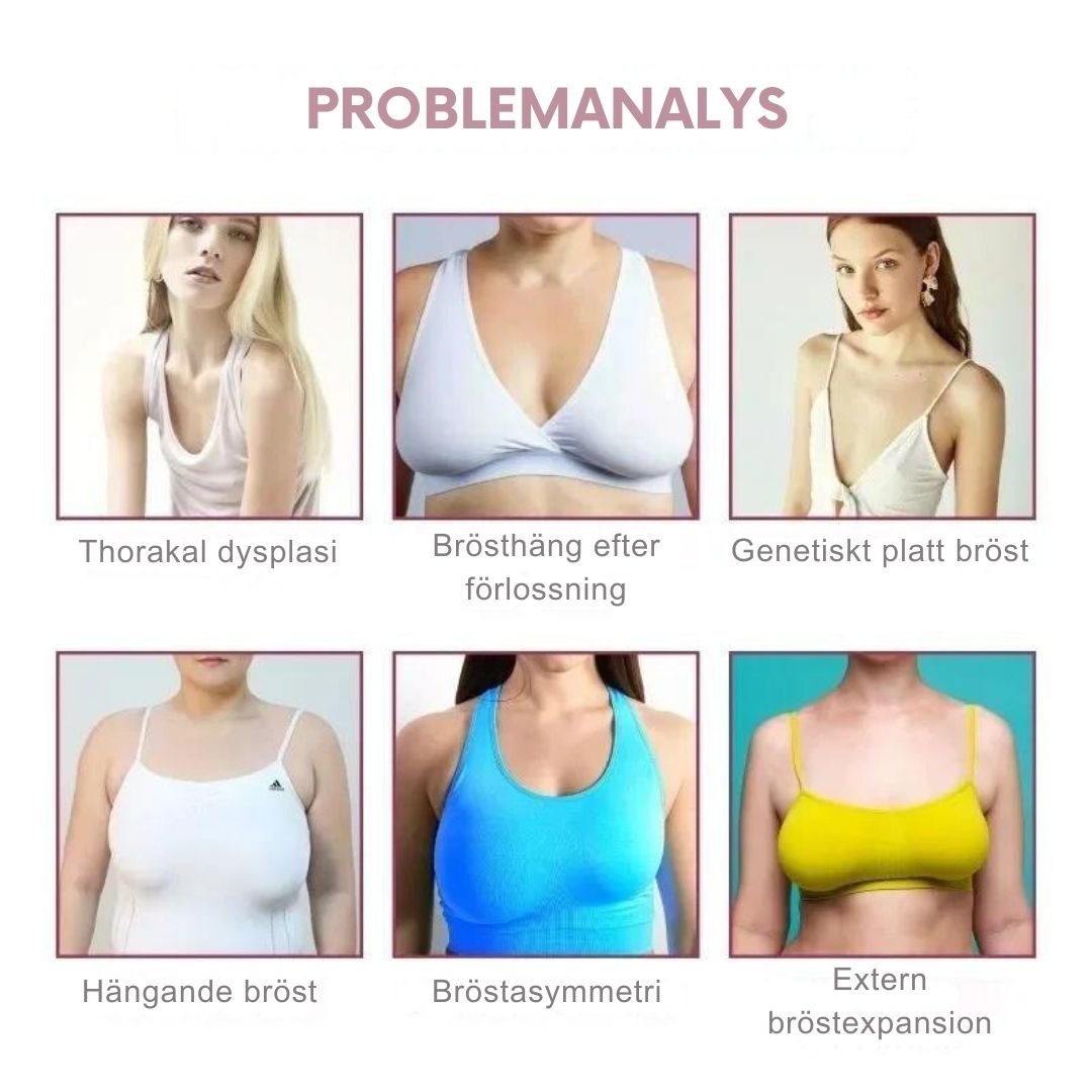 BystForm™ | Bröstförstärkande plåstermask