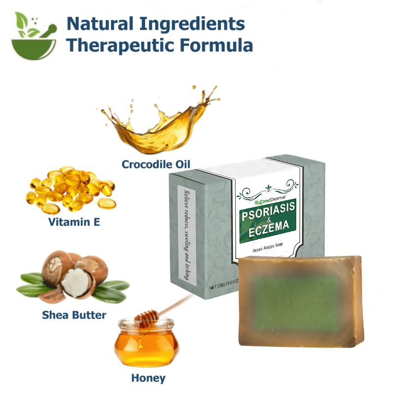 CrocDerma™ | Crocodile Oil Soap for Psoriasis and Eczema