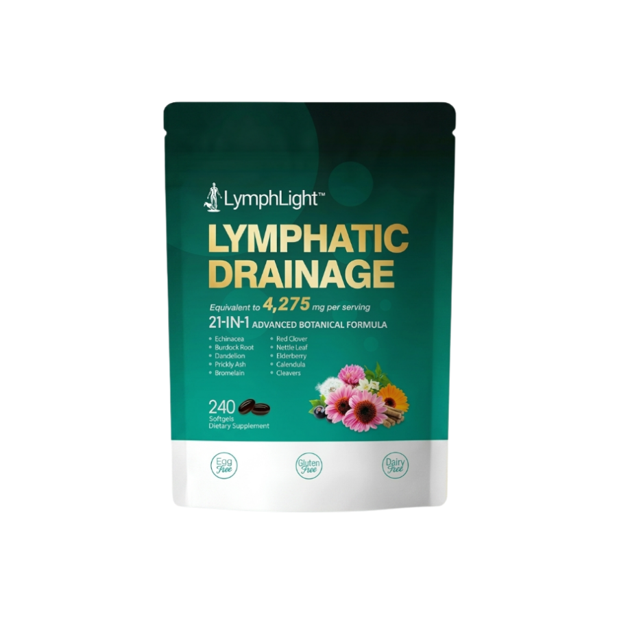 LymphLight™ | Natural Lymphatic Support Softgels