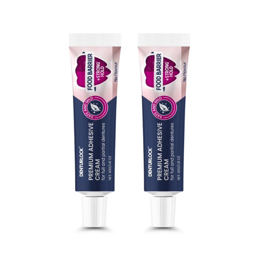 DenturLock™ | Premium Adhesive Cream