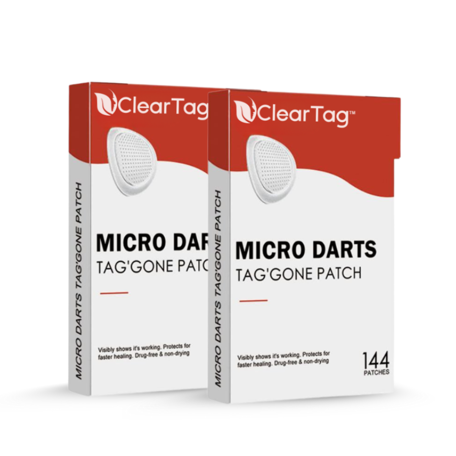 ClearTag™ | Micro Darts Tag Gone Patch