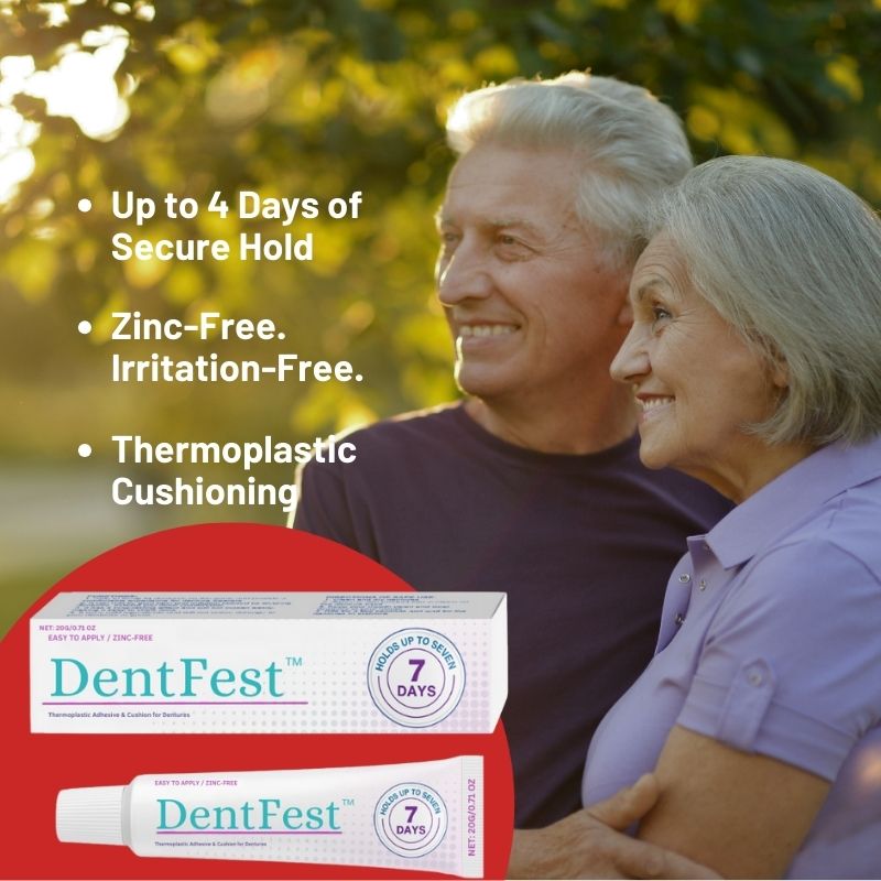 DentFest™ | Thermoplastic Denture Adhesive Strip