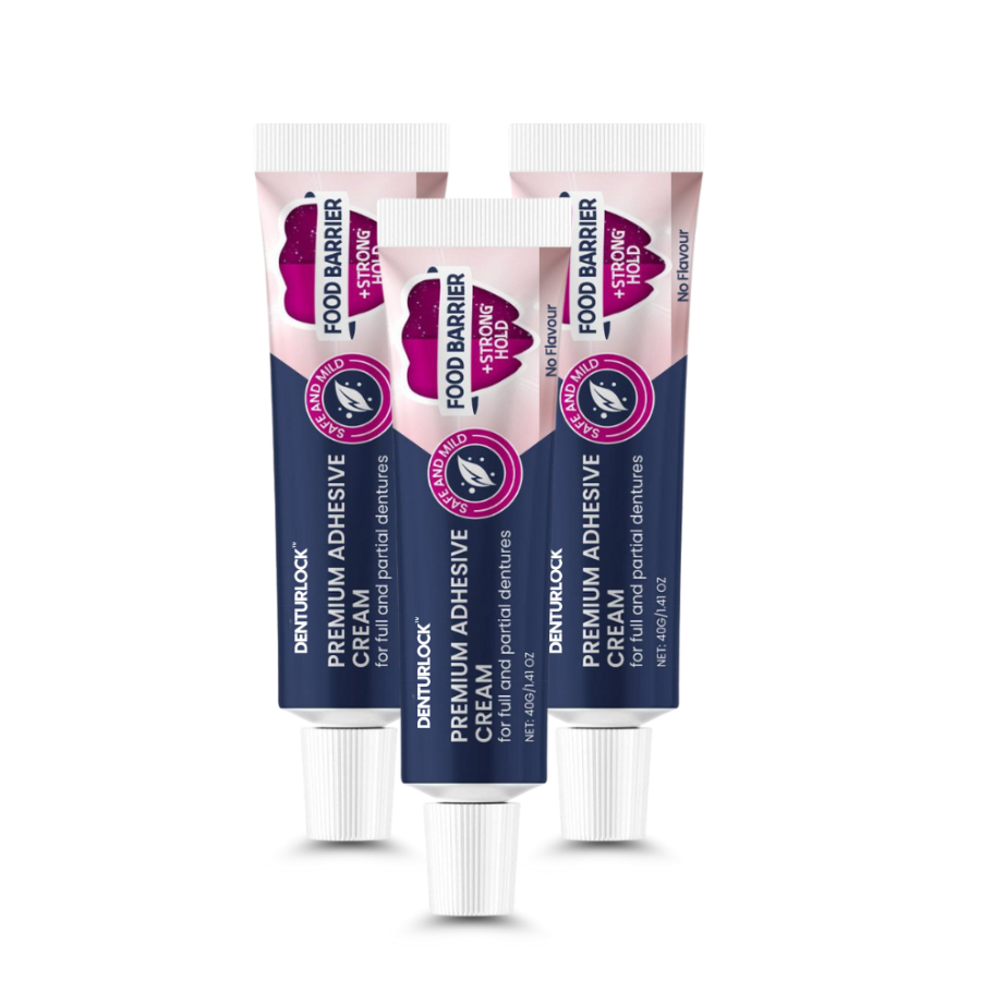 DenturLock™ | Premium Adhesive Cream